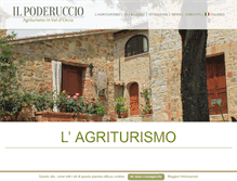 Tablet Screenshot of ilpoderuccio.com